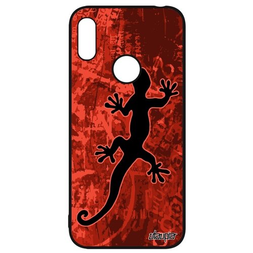 фото Чехол на телефон huawei y6 2019, "саламандра" ящерица огненная utaupia