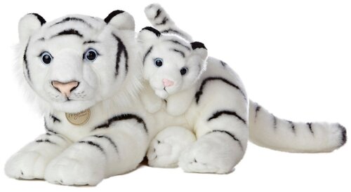 Мягкая игрушка Aurora Тигрица с тигрёнком, 40 см