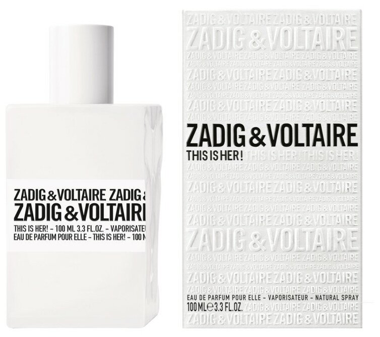 Парфюмерная вода Zadig & Voltaire женская This is Her 100 мл