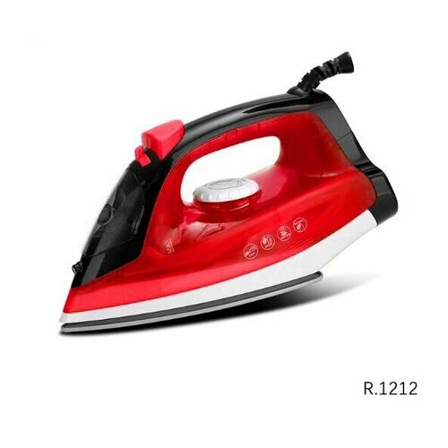 Утюг 14 кВт керамическая подошва 02 л вертик отпаривание черно-красный Raf Baizheng 102200₽