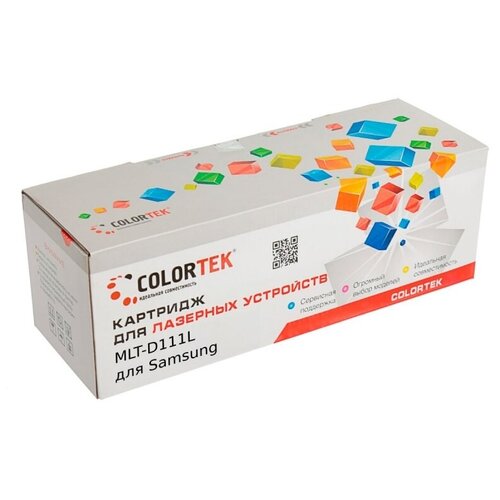 Colortek C-MLT-D111L, 1800 стр, черный картридж easyprint ls 111l для samsung xpress m2020 m2070