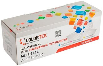 Картридж совместимый Colortek MLT-D111L для принтеров Samsung (new. чип)