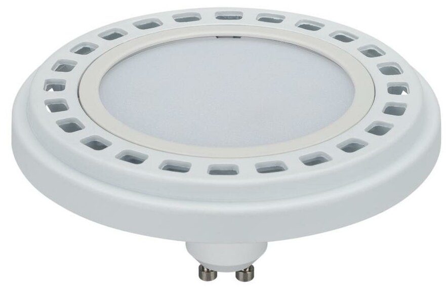 Лампа светодиодная Arlight AR111-UNIT-GU10-15W-DIM Warm3000 (WH, 120 deg, 230V), GU10, 15Вт, 3000 К
