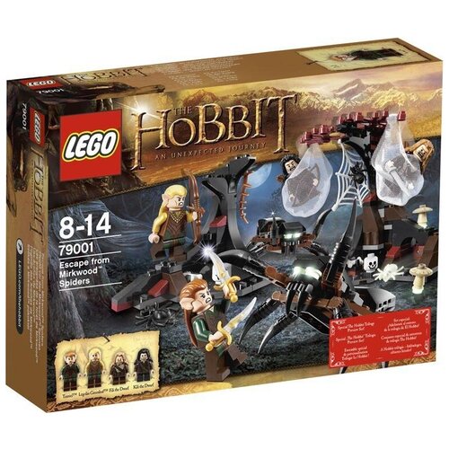 Конструктор LEGO The Hobbit 79001 Бегство от пауков Лихолесья, 298 дет.
