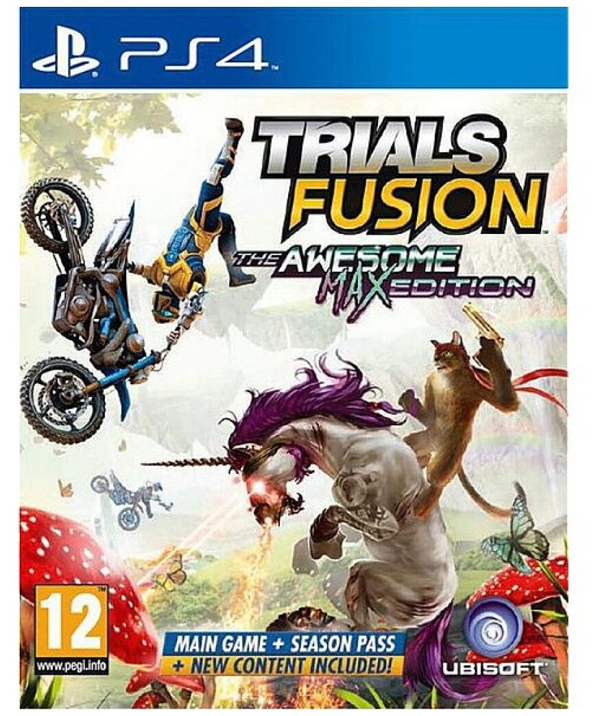 Trials Fusion. Awesome Max Edition Игра для PS4 Ubisoft - фото №1