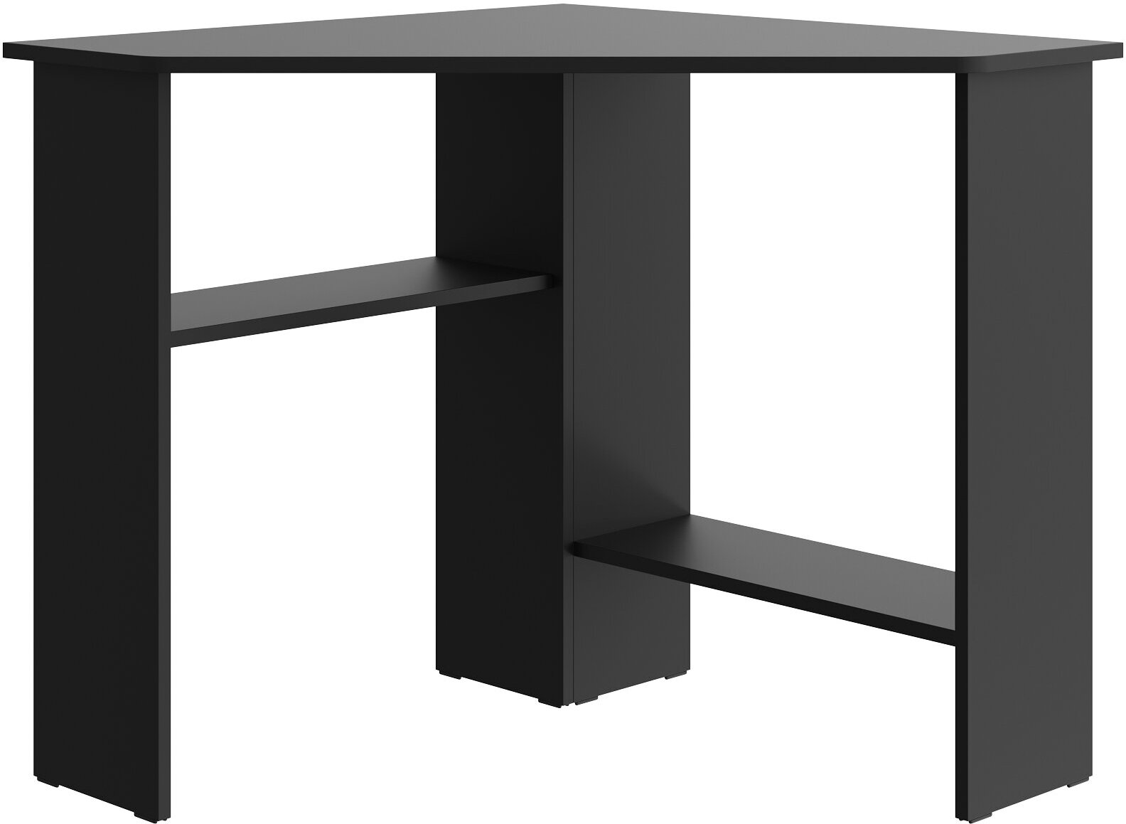 Компьютерный стол Первый Мебельный СТК5 Черный - фотография № 1