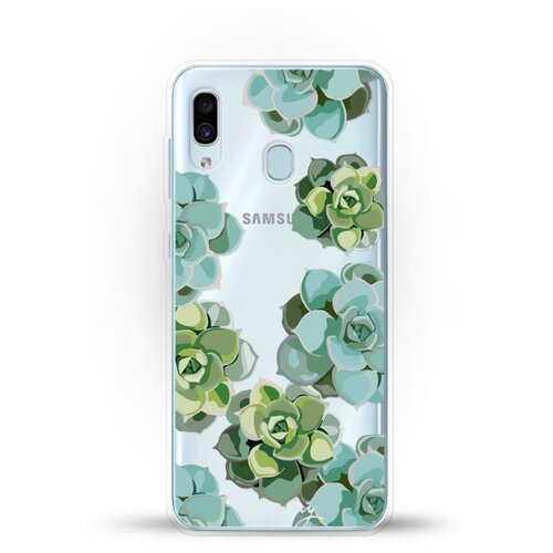 фото Силиконовый чехол молодило на samsung galaxy a20 andy & paul