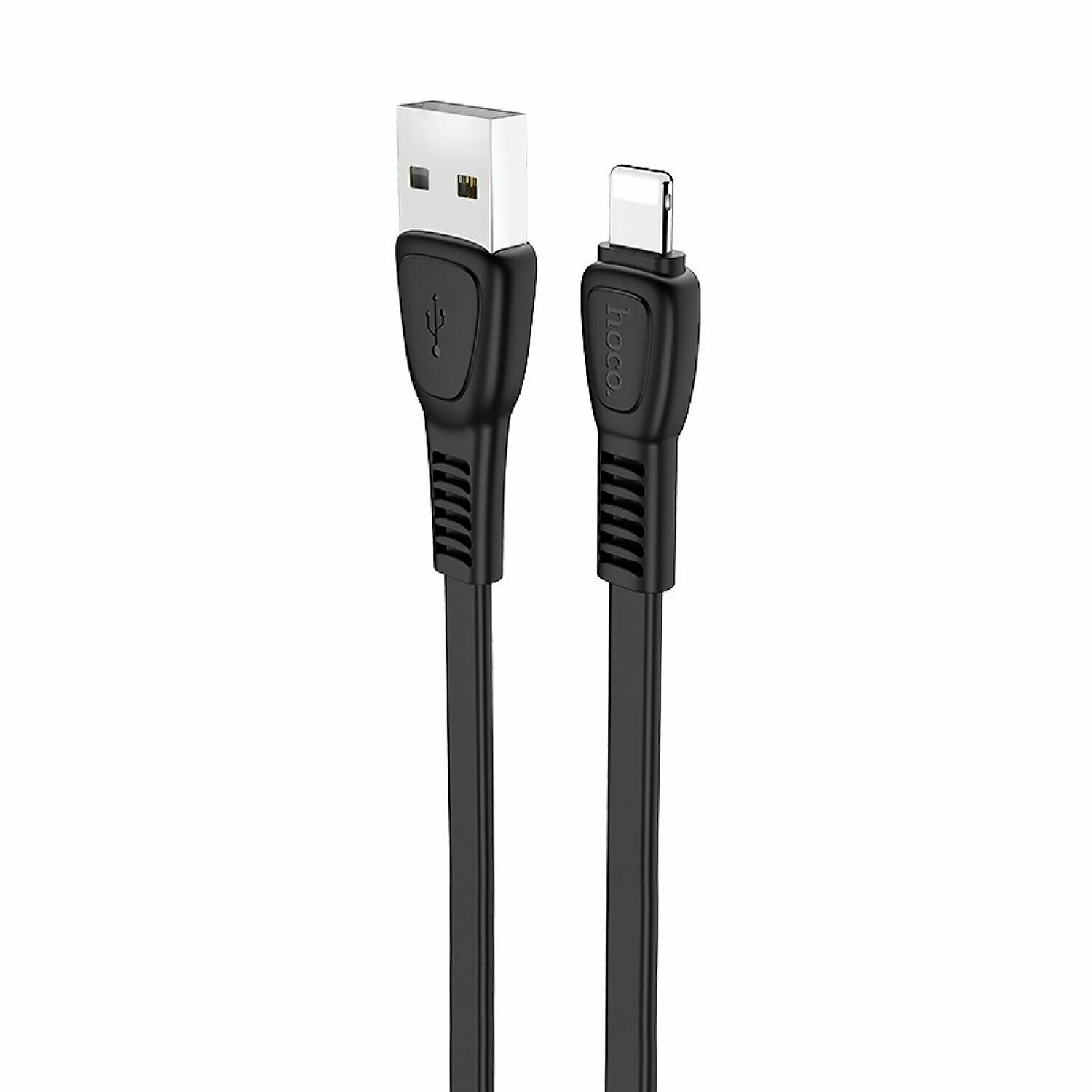 Кабель USB - Apple lightning, Hoco X40 Noah Charging, черный, 1 шт.