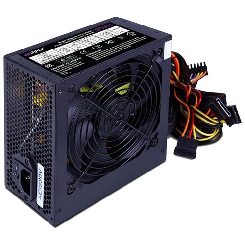 PSU HIPER HPB-800FM (ATX 2.31, 800W, ActivePFC, 140mm fan, Full-modular, Black) BOX