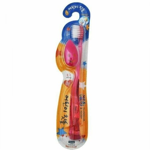 Misorang Toothbrush Детская зубная щетка розовая