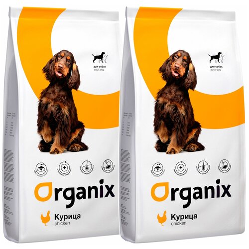 Organix Для взрослых собак с курицей и рисом (Adult Dog Chicken) 12 кг