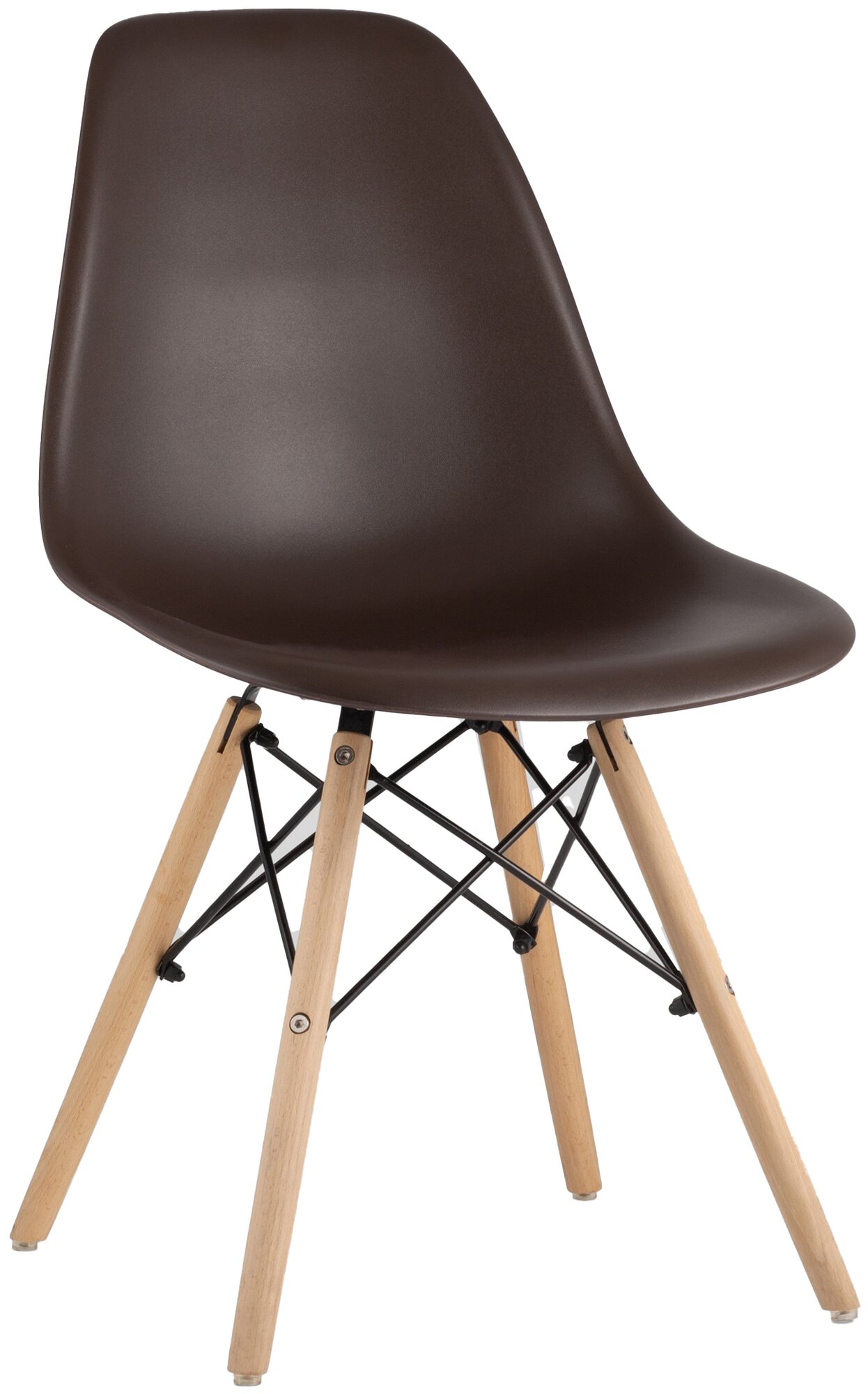 Стул Eames DSW коричневый