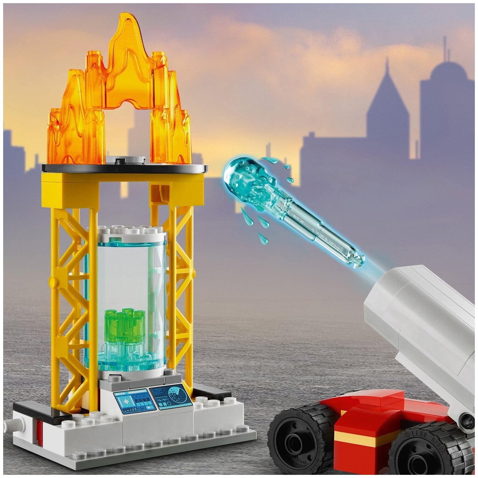LEGO City 60282 Конструктор ЛЕГО Город Команда пожарных - фото №8