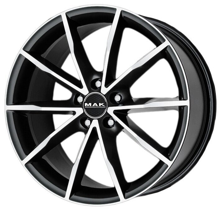 Литые колесные диски MAK RINGE Ice Black 8x18 5x112 ET50 D57.1 Ice Black (F8080RJIB50VE2)