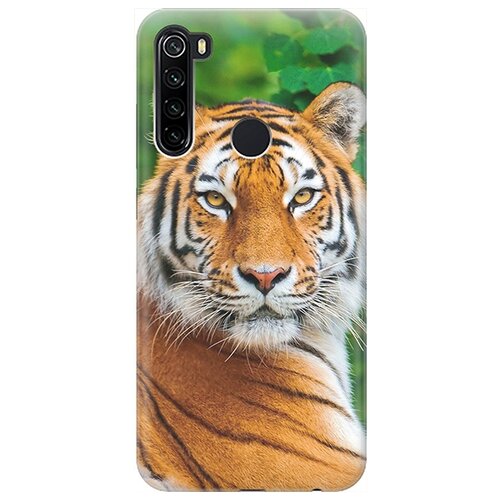фото Re:pa чехол - накладка artcolor для xiaomi redmi note 8t с принтом "портрет тигра"