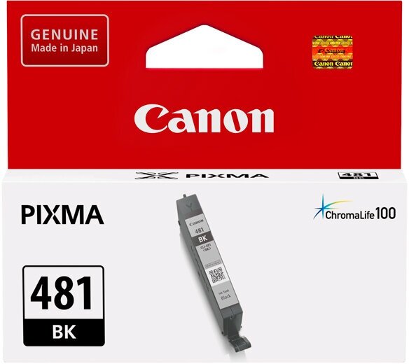 Картридж для струйного принтера Canon CLI-481 BK Black