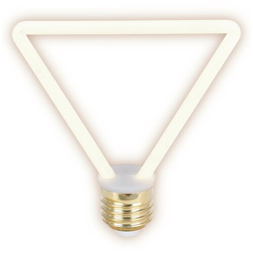 фото Светодиодная лампа hiper thomson led filament deco triangle 4w 400lm e27 2700k frosted