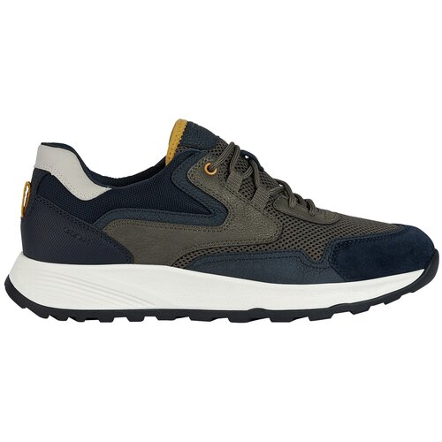 фото Кроссовки geox для мужчин u terrestre цвет темно-синий с серым, размер 45