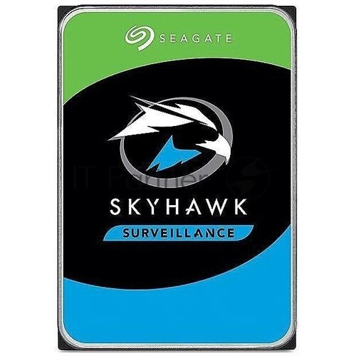 Жесткий диск 4TB Seagate Skyhawk ST4000VX016 Serial ATA III 5400 rpm 256mb для видеонаблюдения 1347600₽