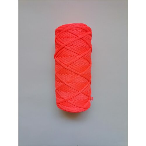 Шнур полиэфирный эльнить - 3 мм, 100 м, 100% полиэфир, без сердечника /шнур для вязания, рукоделия, макраме/
