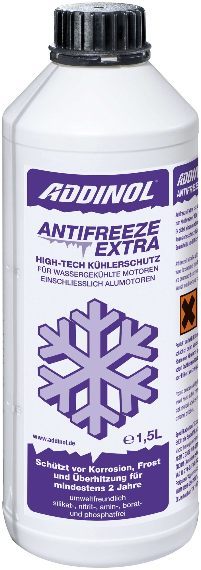 Антифриз Addinol Antifreeze Extra (G12+) концентрат красный 1,5л - фото №6