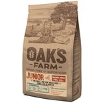 Сухой корм для щенков Oak's Farm беззерновой, с лососем, с крилем (для мелких пород) - изображение