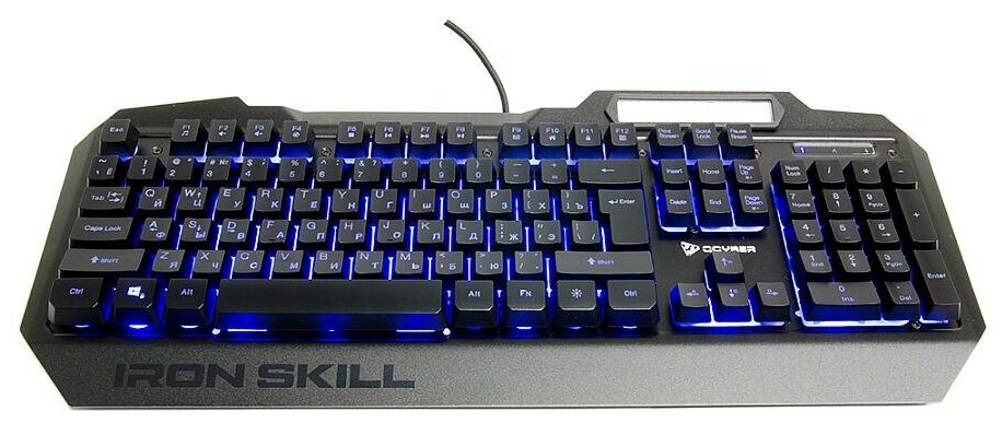 Клавиатура Qcyber Iron Skill Black USB Gamer RGB .