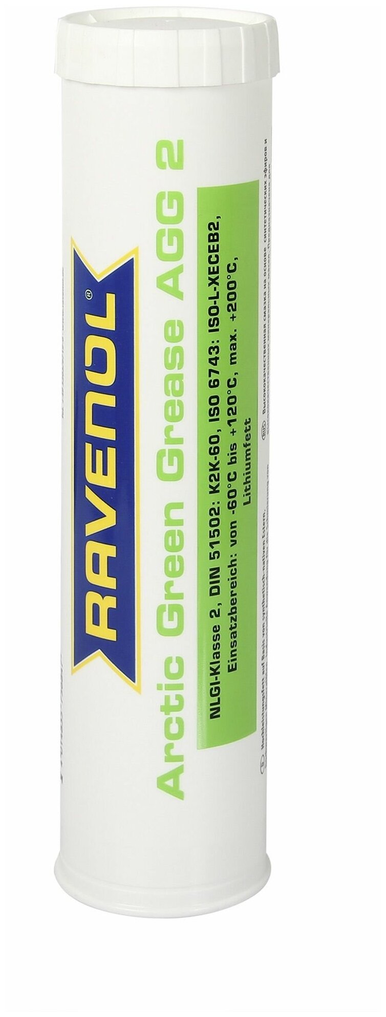 Смазка RAVENOL Arctic Green Grease AGG 2 0.4 л 0.4 кг