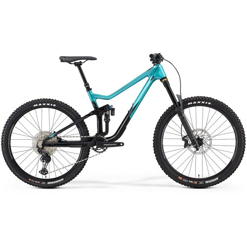 фото Горный (mtb) велосипед merida one-sixty 4000 (2021) teal/black l (требует финальной сборки)