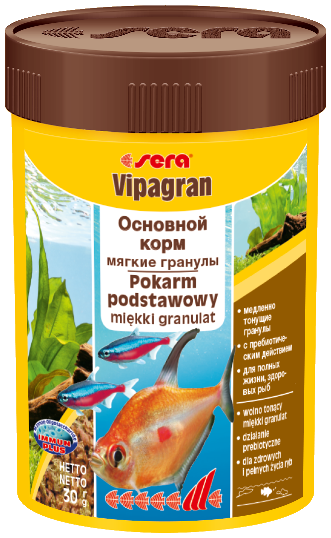 Корм сухой Sera Vipagran для всех видов рыб, 10л - фото №2