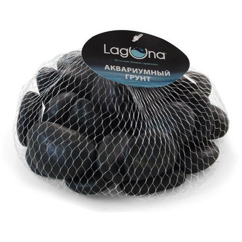 Грунт Laguna AQUA Галька Ч5-4100/7149/73954004, 30-60 мм, 1 кг грунт для аквариума белый мрамор 1кг натуральный камень мрамор белый фракция 30 20мм