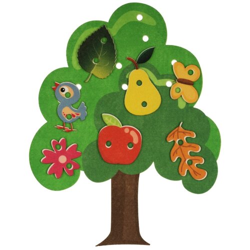 Шнуровка из фетра 