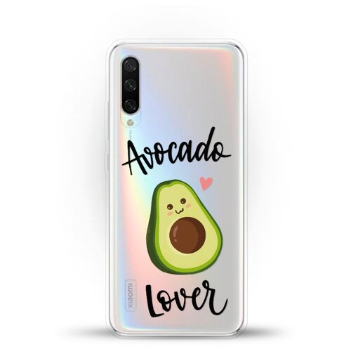 фото Силиконовый чехол любитель авокадо на xiaomi mi a3 andy & paul