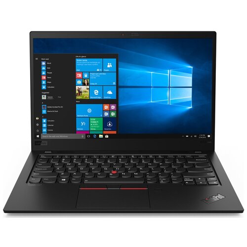 фото Ноутбук lenovo thinkpad x1 carbon ultrabook (7th gen) (20qes8je0q), черный