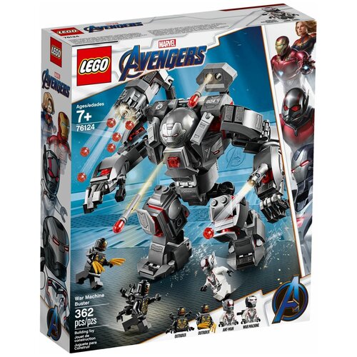 LEGO Marvel Super Heroes 76124 Avengers Воитель, 362 дет. конструктор lego marvel super heroes 76124 avengers воитель 362 дет