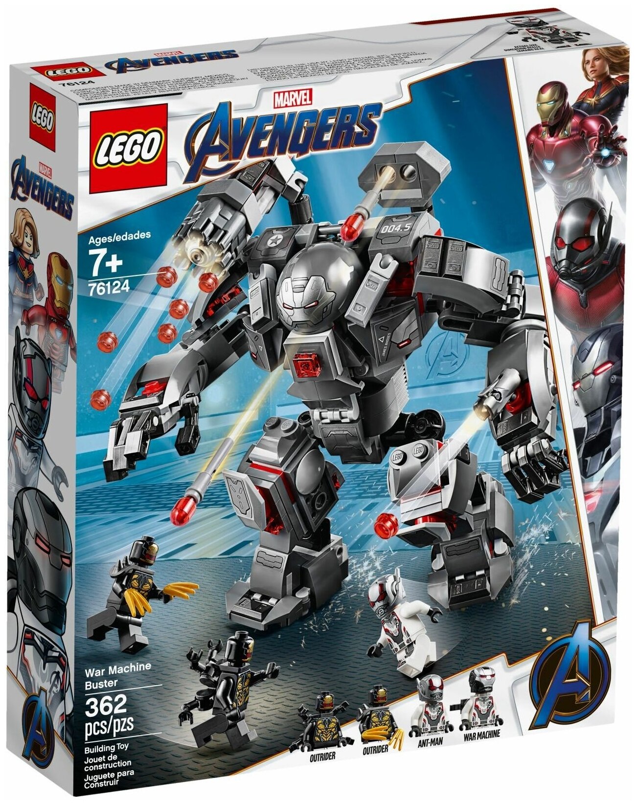 Конструктор LEGO Marvel Super Heroes 76124 Avengers Воитель