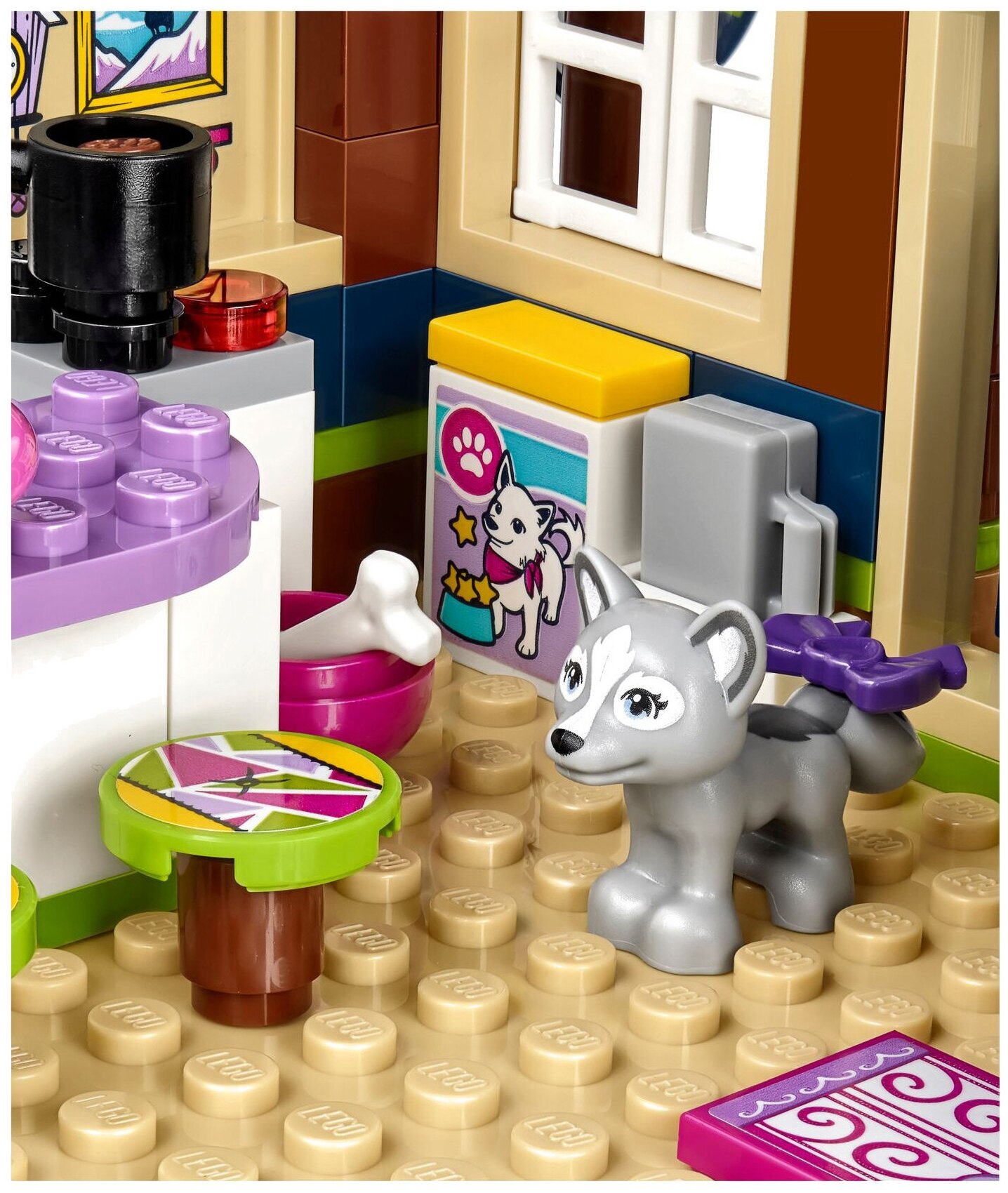 LEGO Friends Горнолыжный курорт: шале - фото №8