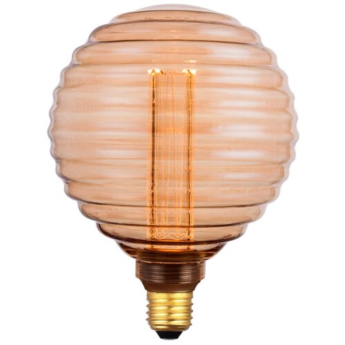 фото Светодиодная лампа hiper led vein g130 4.5w 300lm e27 1800k amber 3-step dimmable