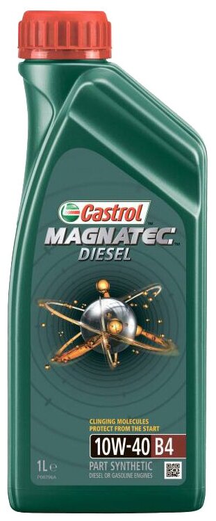 Полусинтетическое моторное масло Castrol Magnatec Diesel 10W-40 B4