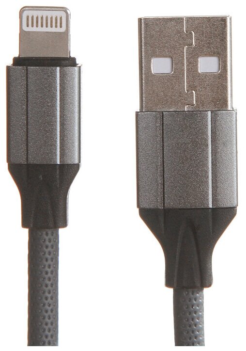 Кабель LDNIO USB - Lightning (LS442) 2м, серый