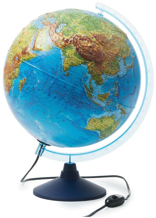 Глобус физико-политический Globen 320 мм INT13200290, разноцветный