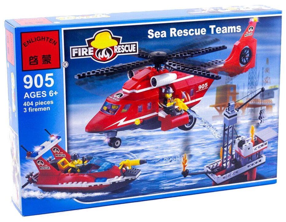 Конструктор Qman Fire Rescue 905 Самолет