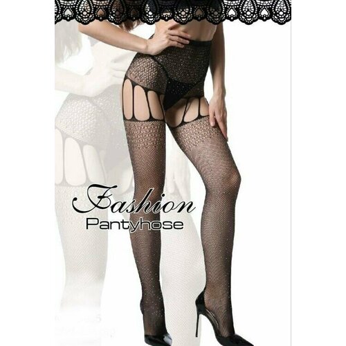 Чулки  Империя белья, 20 den, без шортиков, матовые, размер 2, черный