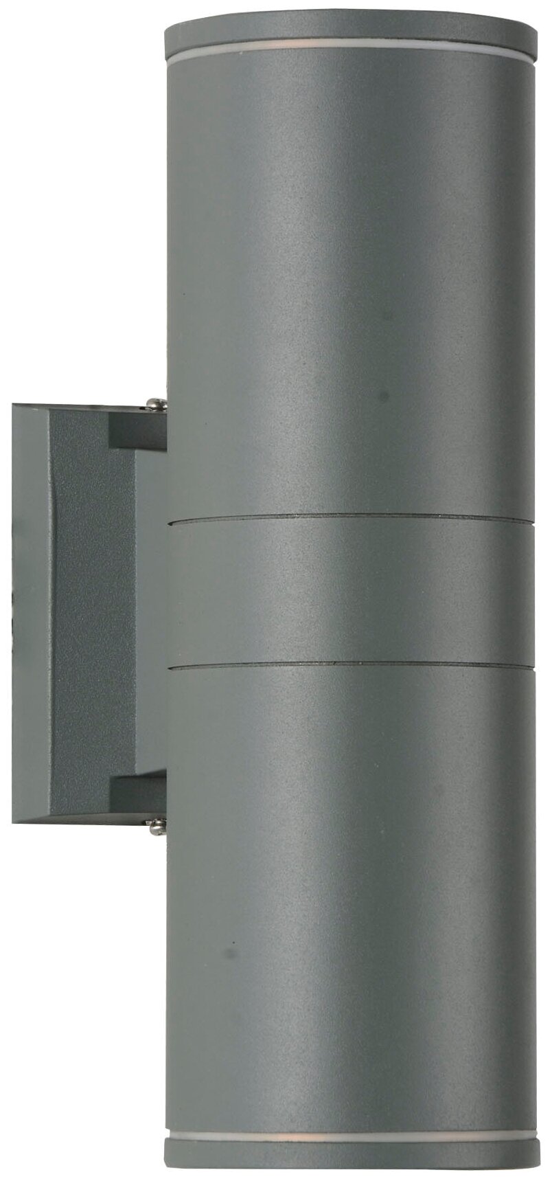 ST Luce Уличный настенный светильник Tubo SL561.701.02 светодиодный, 10 Вт, цвет арматуры: серый, цвет плафона серый