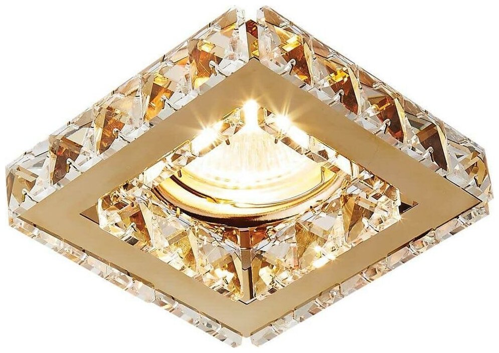 фото Светильник Ambrella light Crystal K110 CL/G, GU5.3