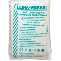 Покрывало изотермическое спасательное(160смх210см) Leina-Werke Германия
