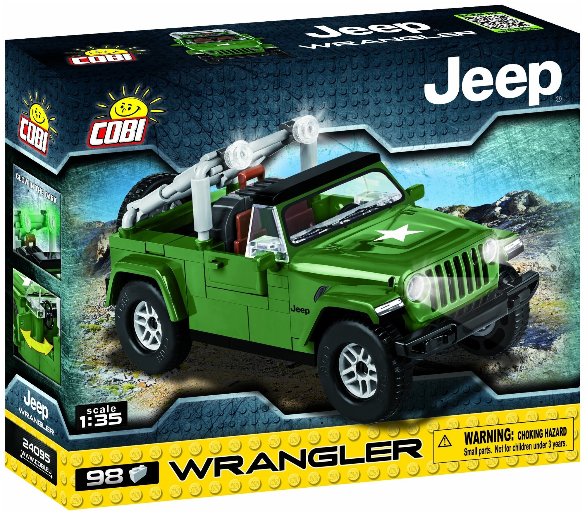 Конструктор Cobi 24095 Джип Jeep Wrangler Military