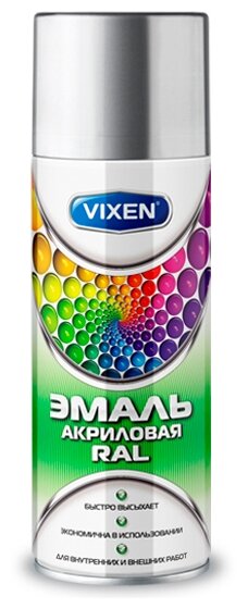 Эмаль Vixen акриловая RAL