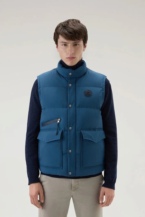 Жилет Woolrich, размер S, синий