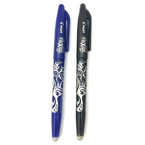 фото Набор из 2-х стираемых ручек pilot frixion 0.7 мм синяя + черная